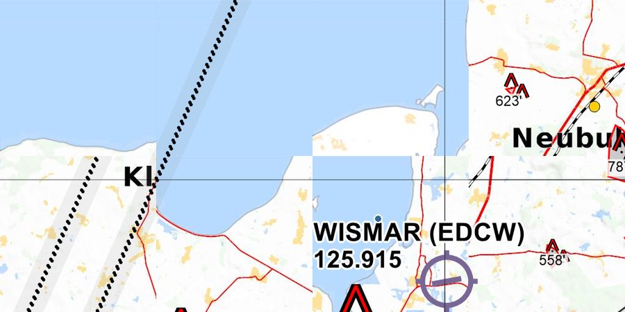 🛩️ Wismar EDCW: VFR Anflugkarten & AIP Charts ️