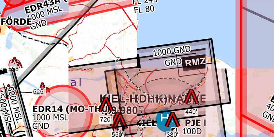 🛩️ Kiel-Holtenau EDHK: VFR Anflugkarten & AIP Charts ️