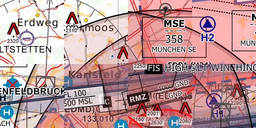 🛩️ Oberschleissheim EDNX: VFR Approach Charts & AIP ️