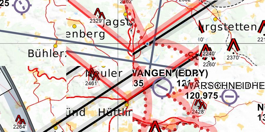 🛩️ Ellwangen EDPY: VFR Approach Charts & AIP ️