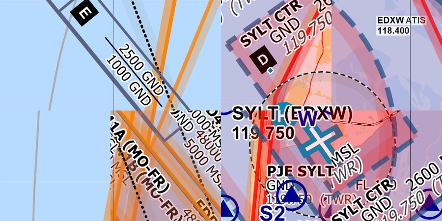 🛩️ Sylt EDXW: VFR Anflugkarten & AIP Charts ️