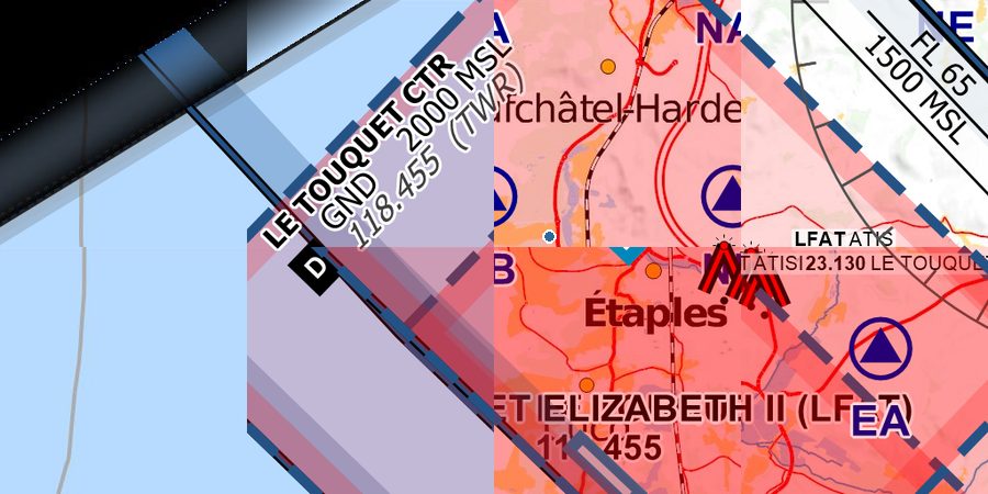 🛩️ AIP Charts for Le Touquet Elizabeth Ii LFAT ️