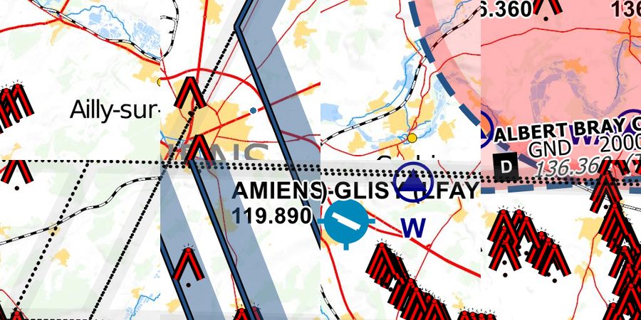 🛩️ AIP Charts for Amiens-Glisy LFAY ️