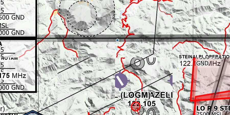 🛩️ AIP VFR Charts of Mariazell LOGM ️