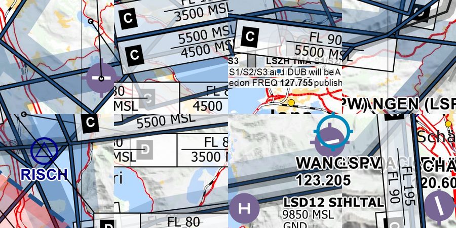 🛩️ AIP VFR and aerodrome data of Wangen-Lachen Airfield LSPV ️