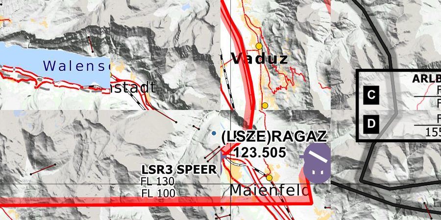🛩️ AIP VFR and aerodrome data of Bad Ragaz Airfield LSZE ️