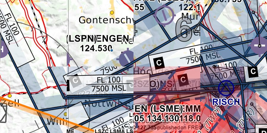 🛩️ AIP VFR and aerodrome data of Luzern-Beromünster Airfield LSZO ️
